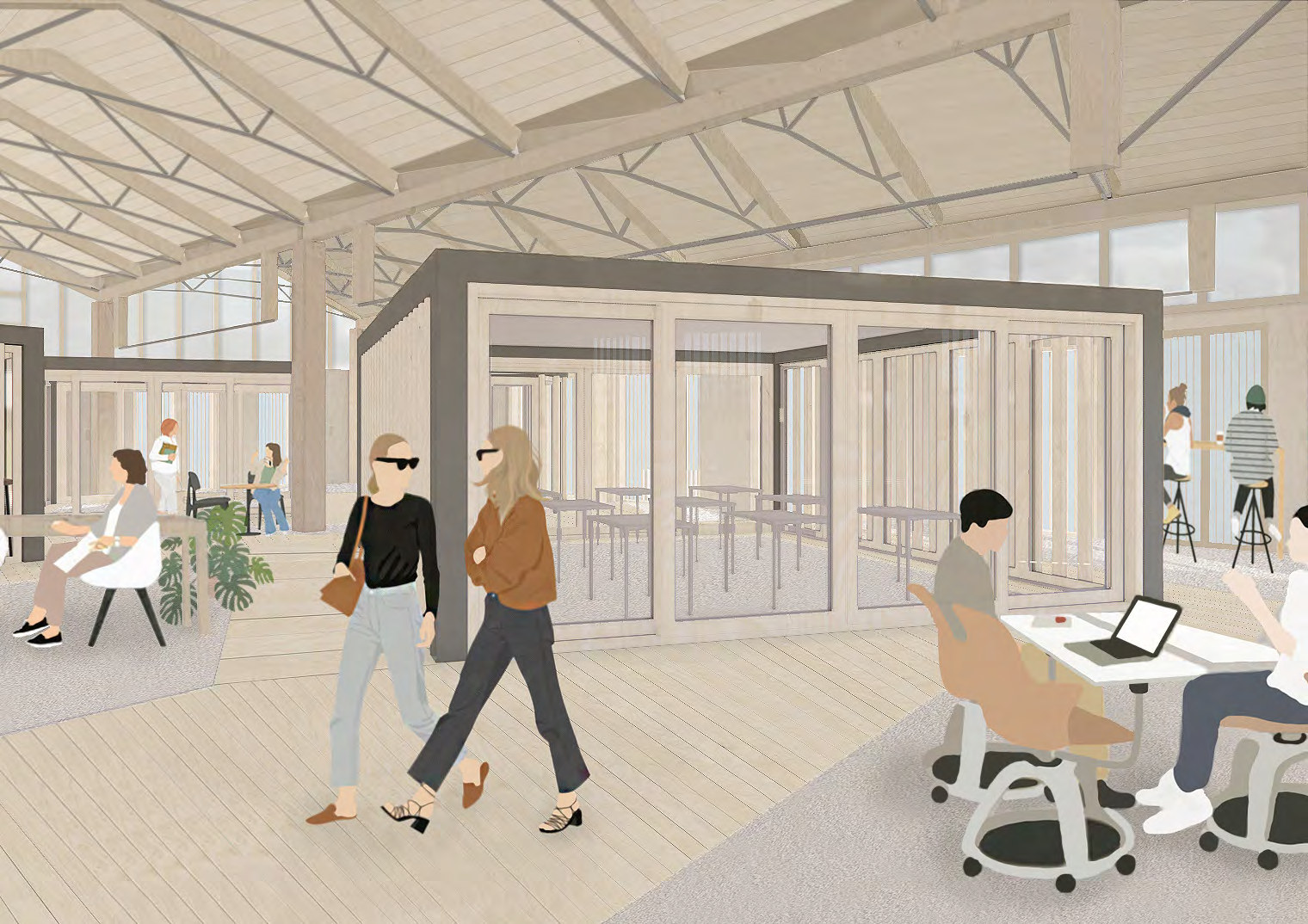 Flexible workspace