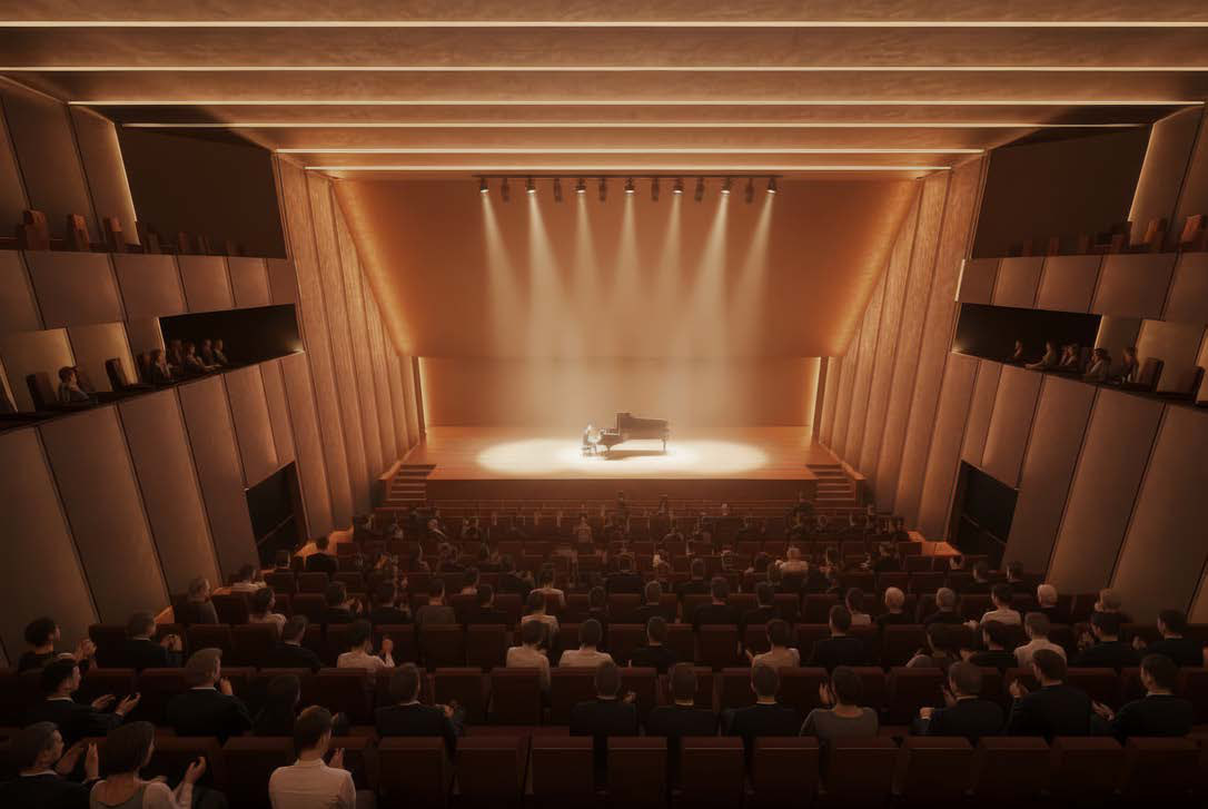 The auditorium